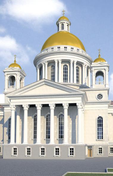 Афонские монахи написали Иверскую икону Божией Матери для строящегося челябинского кафедрального 