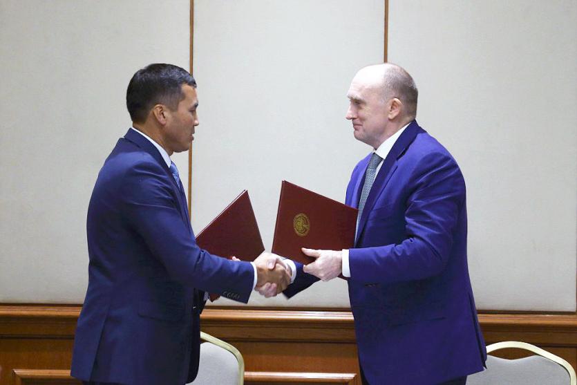 Фото Челябинская и Иссык-Кульская области подписали соглашение о сотрудничестве
