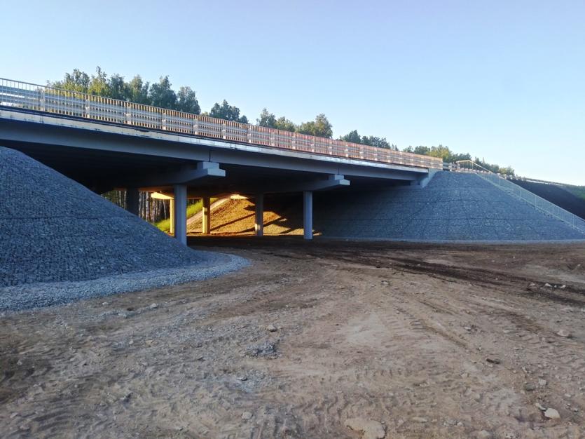 Фото В Челябинской области досрочно открыли мост под Саргазами на трассе М-5 