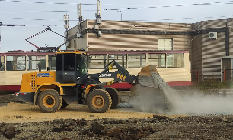 Фото Жителям Челябинска рассказали о текущем ремонте трамвайных путей
