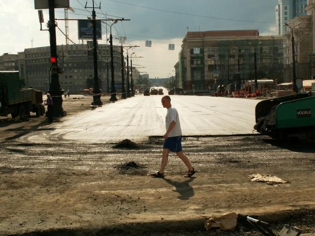 Фото Область помогает строить дороги в Челябинске