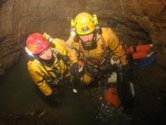 Фото Участники рекордной экспедиции в пещеру на Кавказе поднялись на поверхность