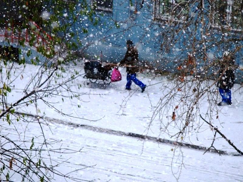 Фото В Челябинской области снегопады, температура воздуха понизится