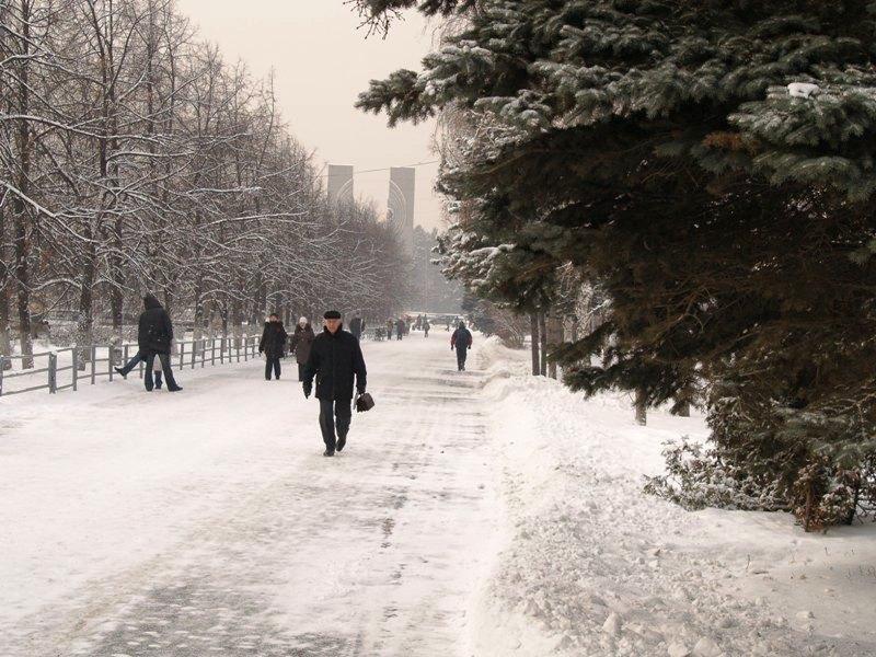 Фото В Челябинске пасмурно и снежно. Ожидается похолодание