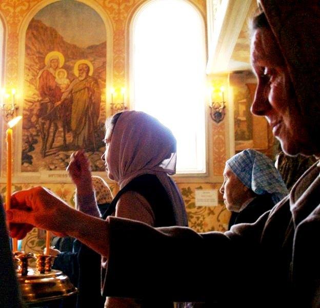 Фото Православные отмечают праздник Спасибо