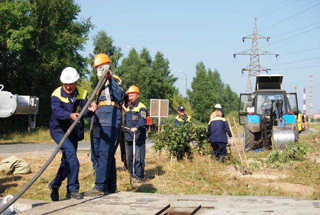 Фото В Свердловской области прошли совместные учения газовиков и МЧС 