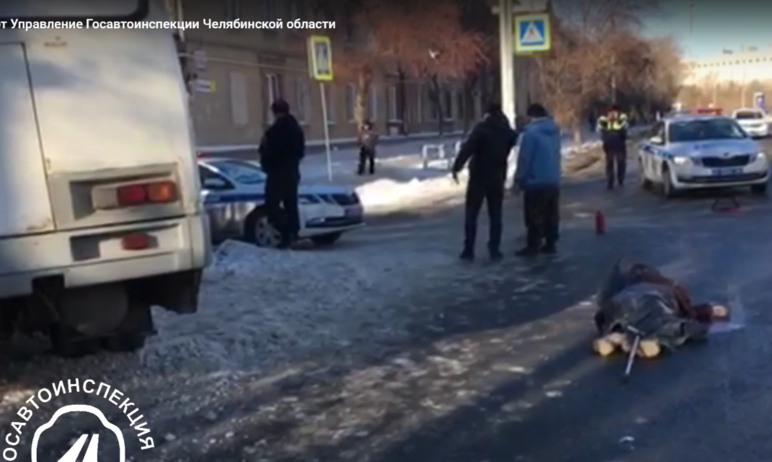 Фото В Челябинске возбуждено уголовное дело в отношении водителя, сбившего женщину на переходе