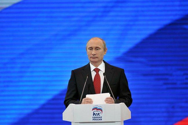 Фото Президент Владимир Путин обратился к избирателям в преддверии выборов