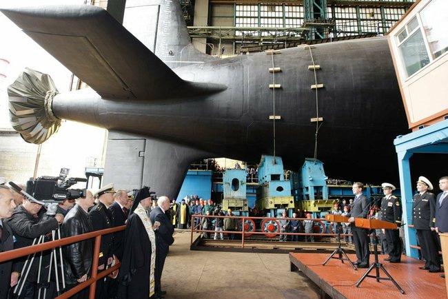 Фото ВМФ России до 2020-го года получит десять новых атомных подводных лодок