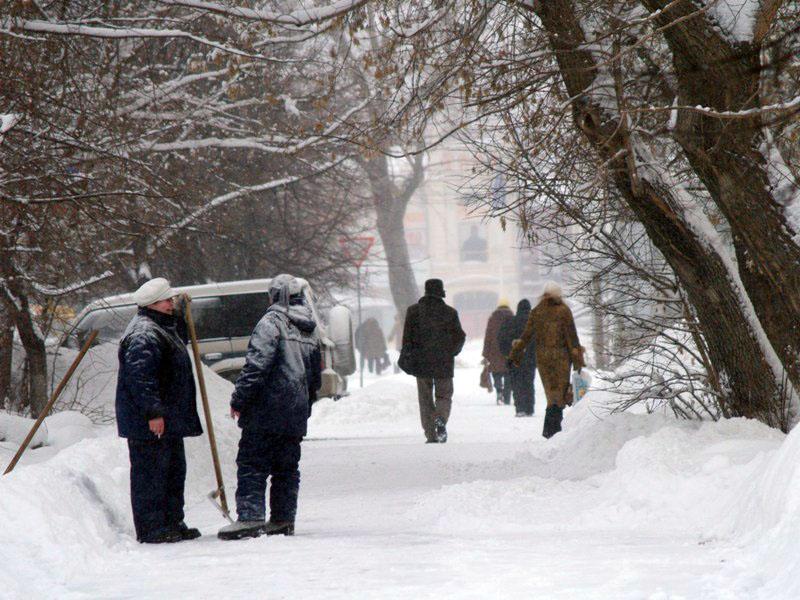 Фото Циклон принес в Челябинскую область пасмурную снежную погоду