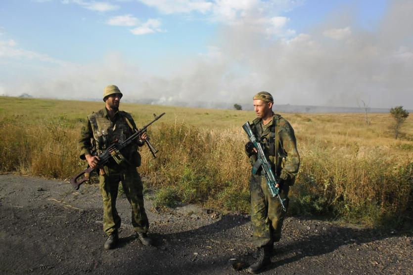 Фото Ополченцы окружили 24-ю бригаду в районе Петровского