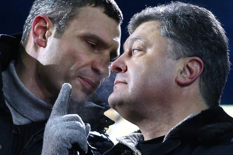Фото Слияние Кличко и Порошенко подогрело интерес украинцев к предстоящим выборам