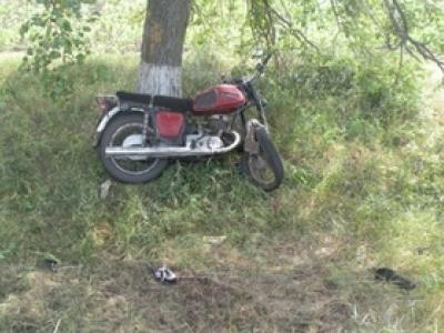 Фото В Варненском районе мотоциклист врезался в дерево и погиб