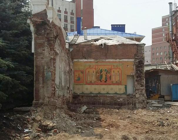 Фото Больничный храм «Нечаянная радость» в Челябинске не разрушен, а находится в стадии глубокой реконструкции