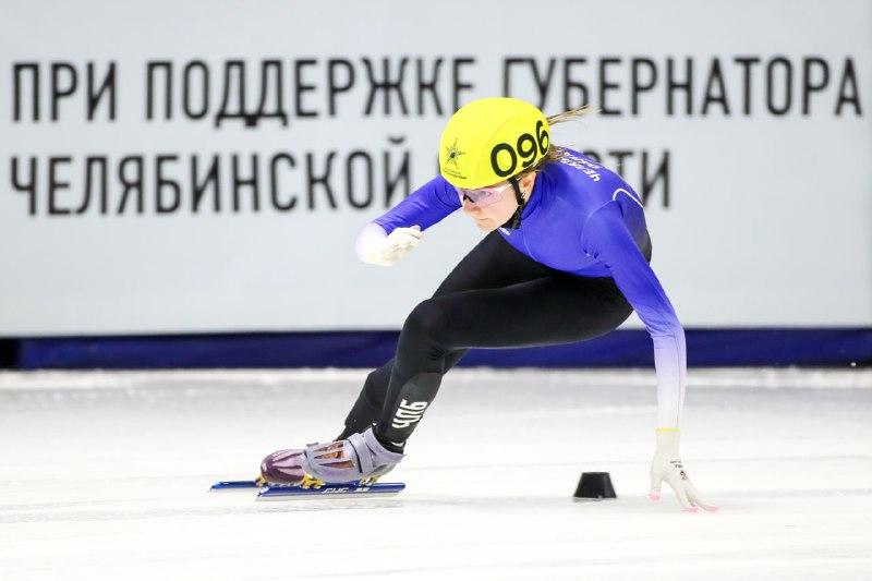 Фото Екатерина Алдошкина взяла «золото» спартакиады сильнейших в шорт-треке