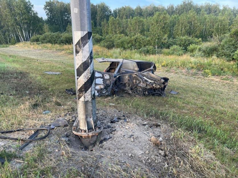 Фото В Кунашакском районе произошло смертельное ДТП