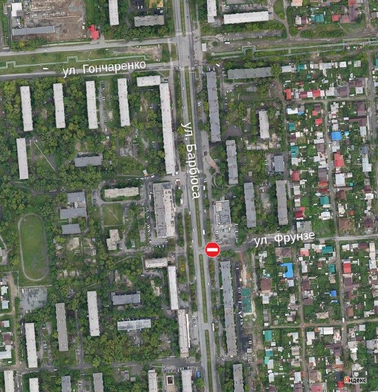 Фото В Челябинске выезд с улицы Фрунзе на Барбюса закрыли до конца лета
