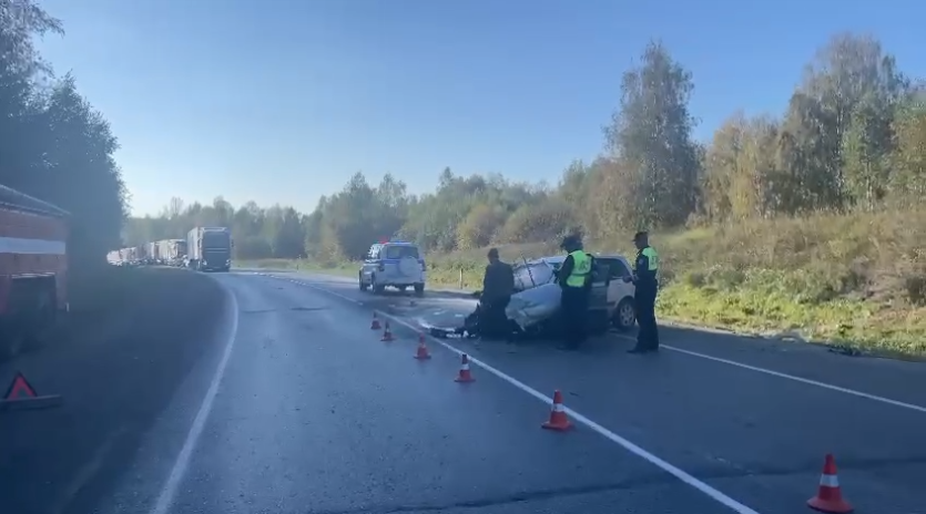 Фото На трассе М-5 в Усть-Катаве пострадали женщина и девочка-подросток