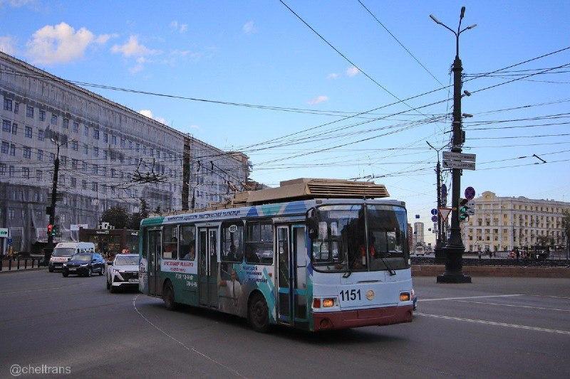 Фото В Челябинске изменит трассу движения троллейбус №16