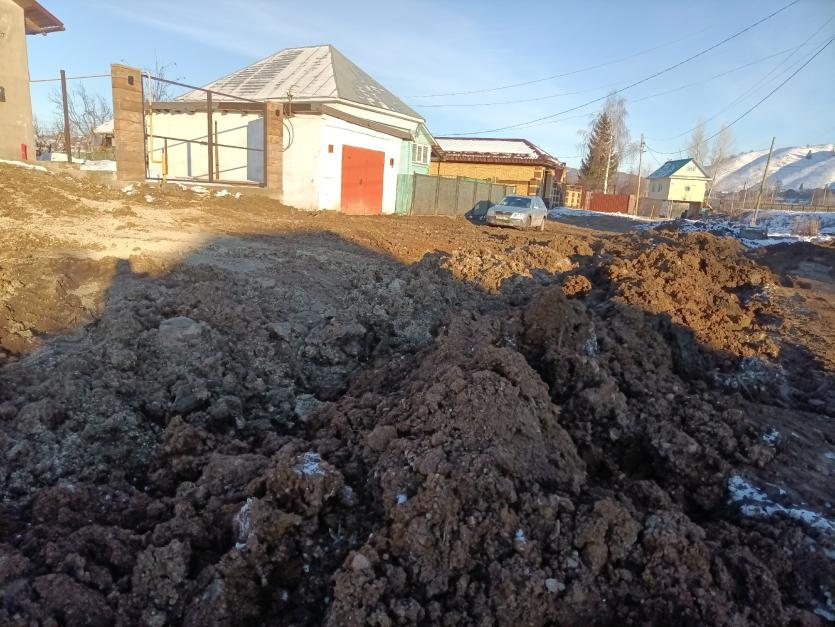 Фото Ашинцы с улицы Уфимской после замены водопровода остались без дороги