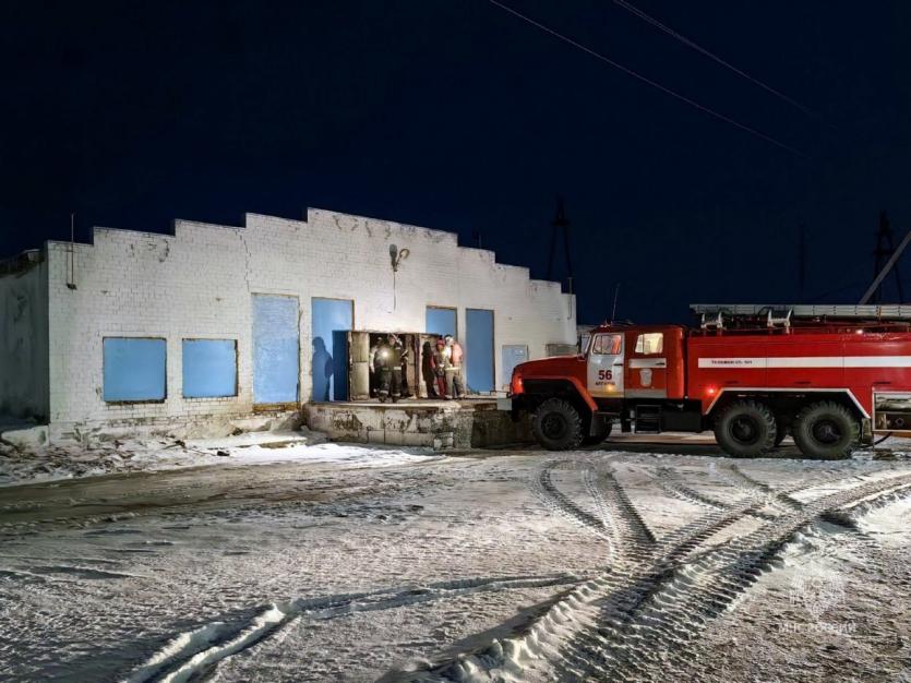 Фото В Аргаяшском районе загорелась птицефабрика