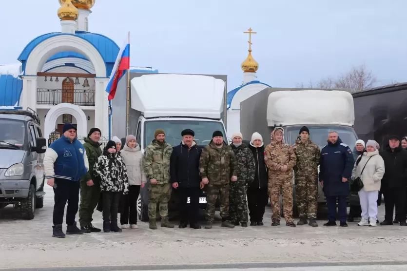 Фото Еткуль в очередной раз отправил гуманитарный груз в зону СВО