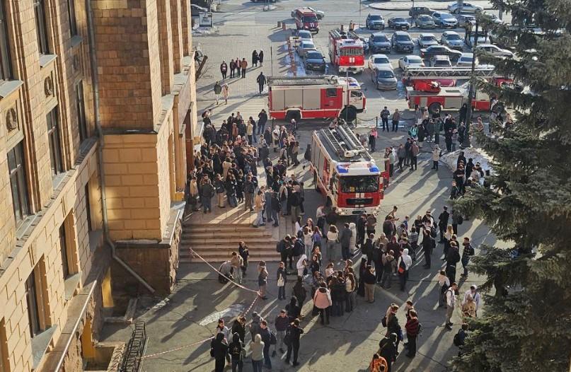 Фото В Челябинске эвакуировали ЮУрГУ