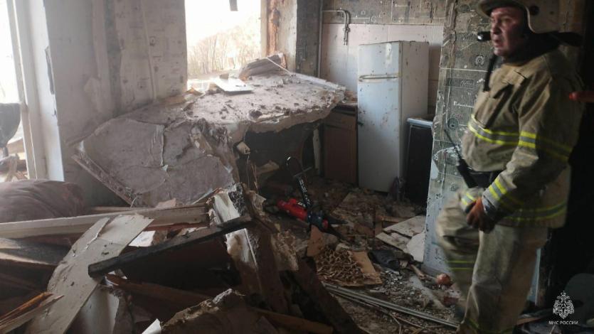 Фото Взрыв газа случился в пятиэтажке в поселке Красногорский