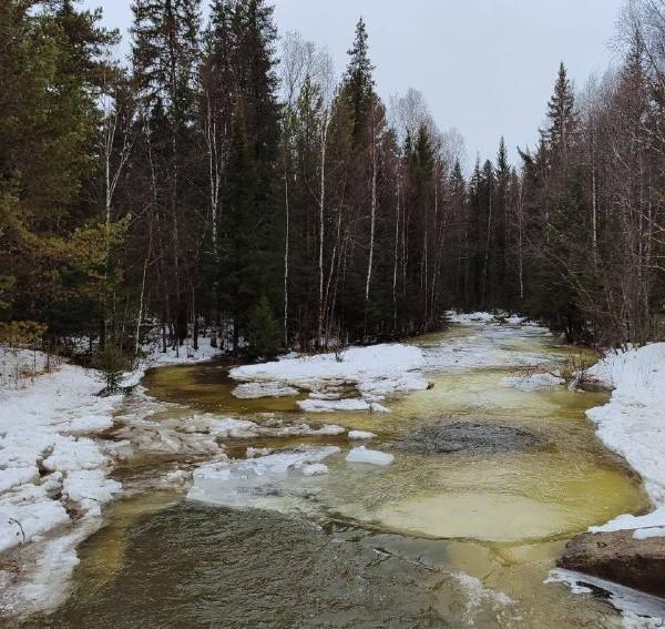 Фото Реки Зигальги освобождаются ото льда