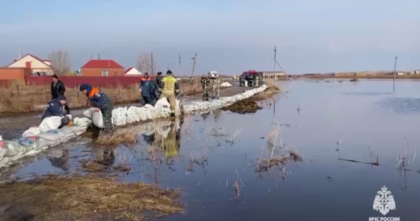 Фото Уровень реки Гумбейка в Челябинской области снизился