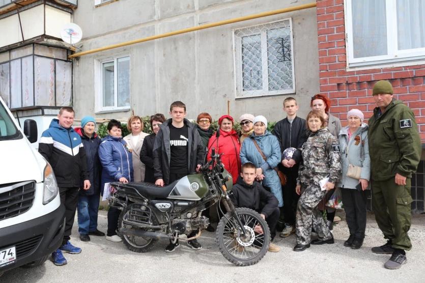 Фото Бойцам нужнее: школьник из Коелги передал свой мотоцикл в зону СВО