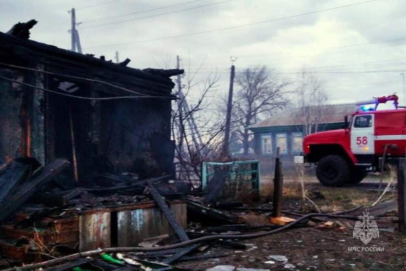 Фото Многодетная семья осталась без дома из-за пожара