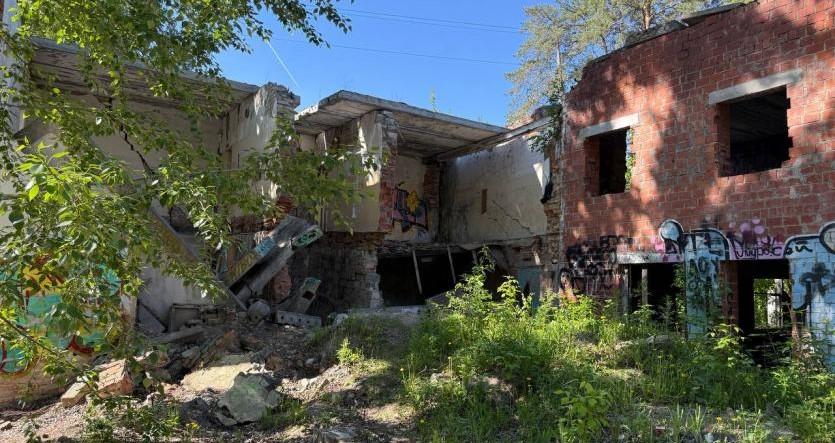Фото Мэрия обратилась в суд с иском к собственнику страшных развалин в Челябинском городском бору