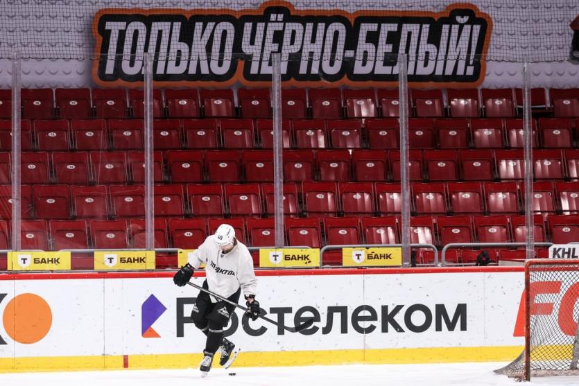 Фото Открытая тренировка «Трактора» перед играми Финала Кубка Гагарина