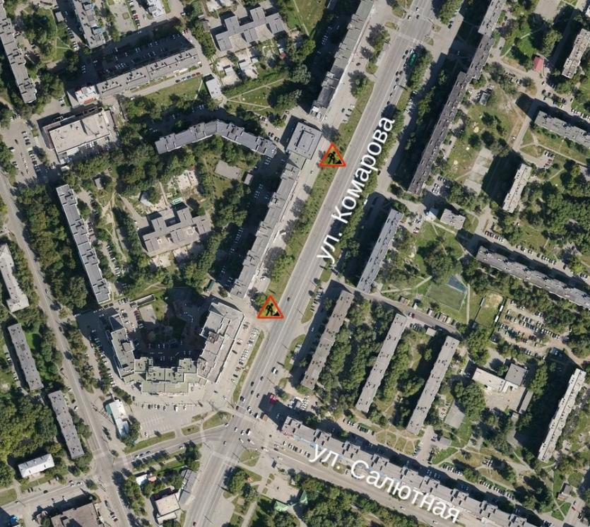 Фото В Челябинске ограничат движение по улице Комарова