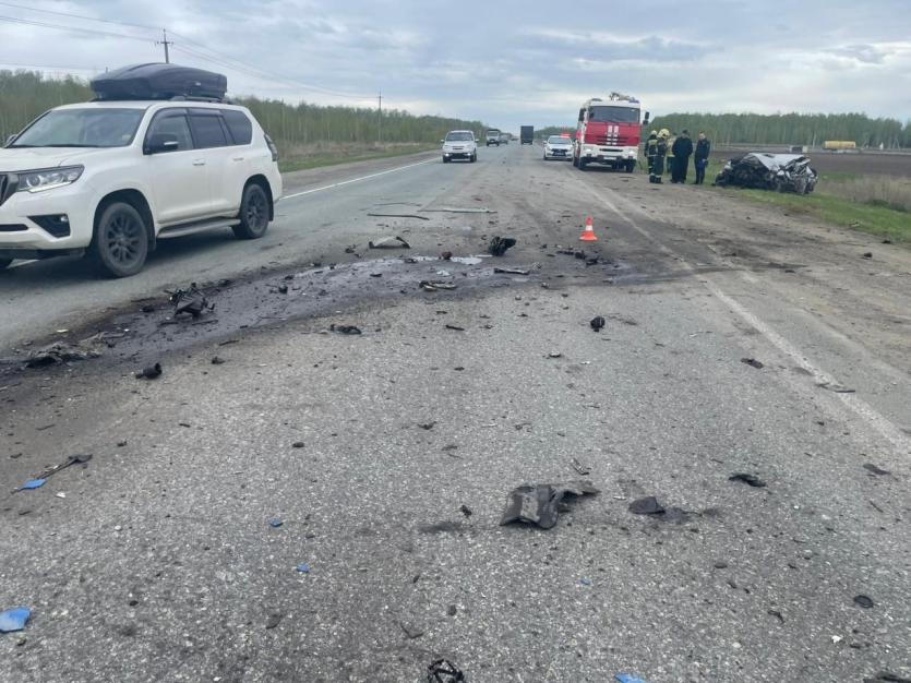 Фото В Сосновском районе водитель легковушки погиб в столкновении с грузовиком