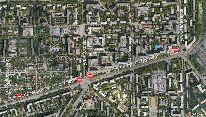 Фото В Челябинске дублёр шоссе Металлургов по-прежнему остаётся закрыт для автотранспорта