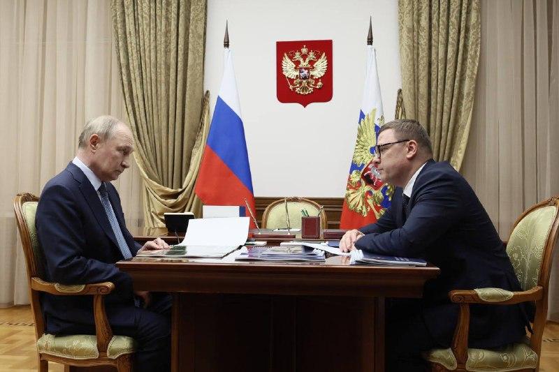 Фото Алексей Текслер рассказал Владимиру Путину, как живет и развивается Челябинская область