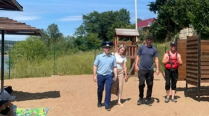 Фото Городской пляж в Усть-Катаве работал с нарушениями, сегодня они устранены