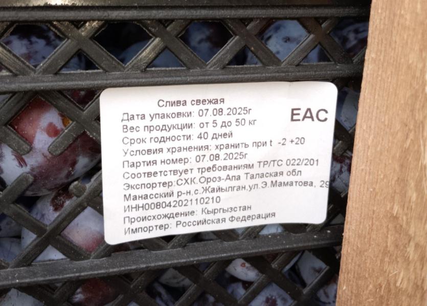 Фото 19 тонн растительной продукции вернули на границе из-за нарушений фитосанитарных норм