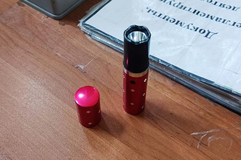 Фото Жительница Миасса попыталась пронести в зал суда помаду-электрошокер