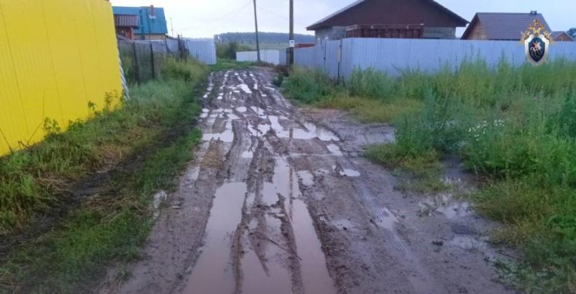 Фото Селяне из Сосновского района с жалобой на ужасную дорогу добились внимания СКР