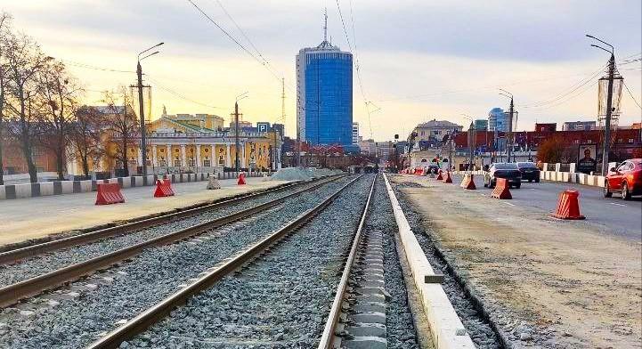 Фото Капремонт путей на улице Кирова в Челябинске скоро завершат