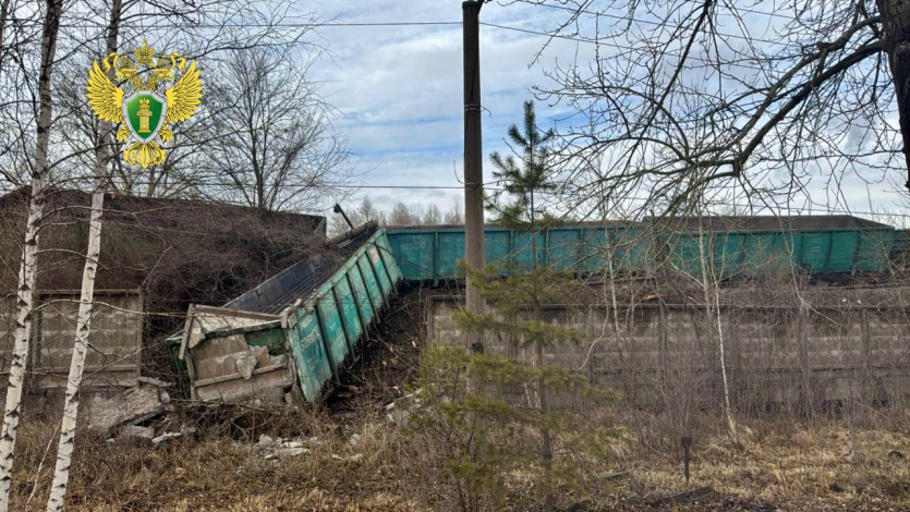 Фото В Челябинске с рельсов сошли 19 вагонов