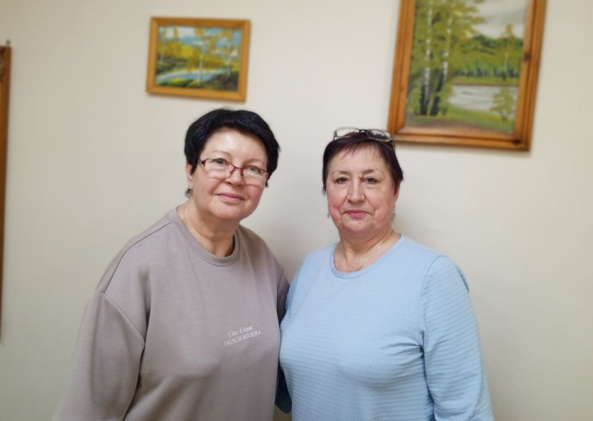 Фото Надежда Птицына и Ирина Малинина: Мы дорожим тем, что мы - коллеги!