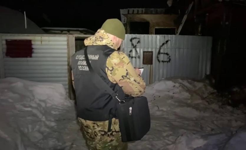 Фото В Троицком районе при пожаре погибли два человека