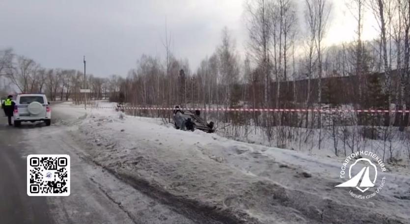 Фото В поселке Первомайка водитель без прав погиб в одиночном ДТП после съезда в кювет
