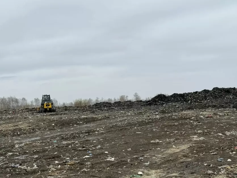 Фото  В Коркинском округе началась подготовка к рекультивации огромной многолетней свалки