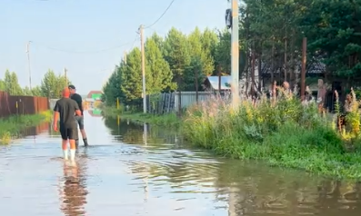 Фото Село Воскресенское в Каслинском округе пострадало от большой воды