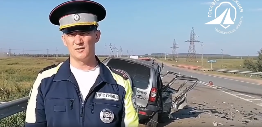 Фото На Южном Урале в ДТП с грузовиком погиб водитель легковушки, его пассажир тяжело пострадала